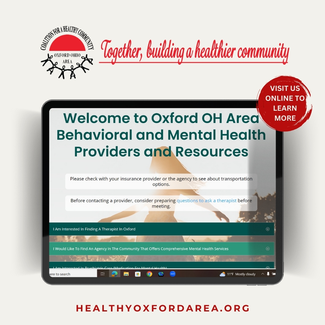 Access local Behavioral and Mental Health Providers and Resources